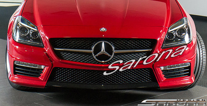 Custom Mercedes SLK  Convertible Front Bumper (2012 - 2013) - $890.00 (Part #MB-085-FB)